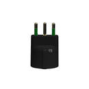 ensemble de 10 adaptateurs prise italienne 2p+t 16a vers schuko 2p+t 16a