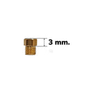 MONDO - Jeu de 5 injecteurs de gaz GPL pour plaque de cuisson - AST-00537505