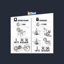 sanitiseur en sachets 12 unités pour lave-linge et lave-vaisselle RicLean