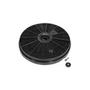 FILTRATION CIRCULAIRE AU CARBONE TYPE F00049 HOTTE ASPIRANTE MONDO GORENJE ELICA WHIRLPOOL