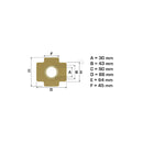 ARIETE - Ensemble de 6 sacs pour aspirateur - AST-ARI202