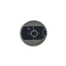 Manette de four inox pour Whirlpool et Indesit C00284958 482000031644