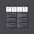 ensemble de 6 recharges polyphosphate RicLean Mondo pour chaudières