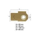 ELECTROLUX, KARCHER-SEBO, KARCHER - Sacs pour aspirateur - AST-KAR102