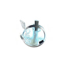Disque bouton chromé ABS naturel pour De Longhi 5311812331