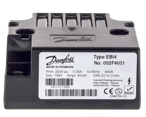 DANFOSS transformateur brûleur EBI4 052f4031 | 052F4031