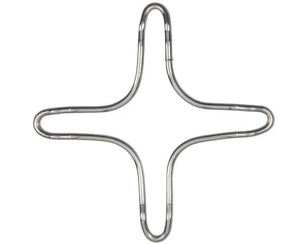 Grille auxiliaire pour plan de travail ø 130 mm croix
