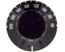 Manette thermostat 60-200ºC noir
