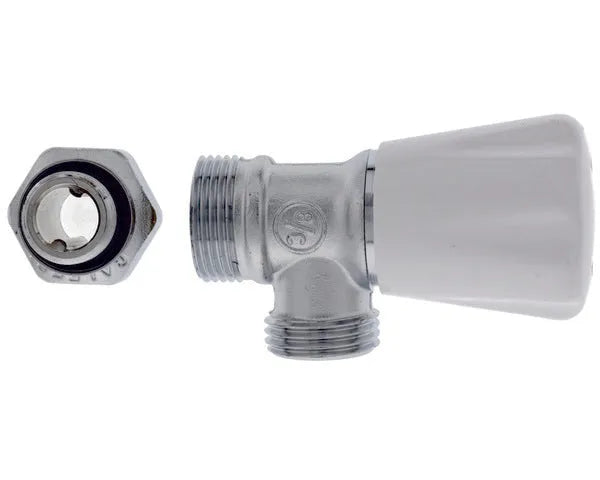 Soupape de radiateur raccord union/bicone 3/8