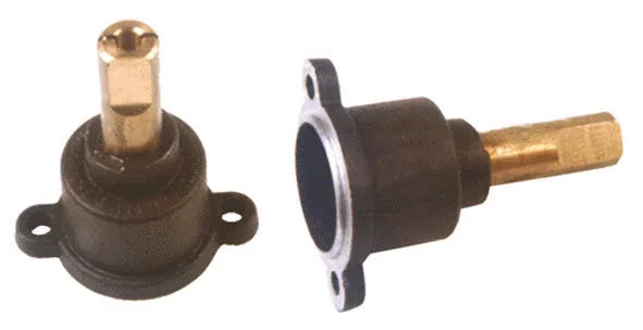 Tête de robinet gaz pour cuisinière axe 10 mm.