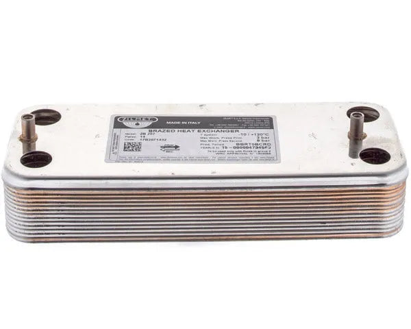 JUNKERS/BOSCH Échangeur de chaudière 14 plaques | 8705406287 | 87054062870