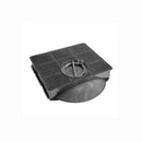 FILTRÉ À CHARBON RECTANGULAIRE TYPE 303 HOTTE D'EXTRACTION MONDO WHIRLPOOL ELICA