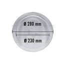 Plateau micro-ondes whirlpool diamètre 280 mm pièce de rechange originale
