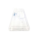 Porte en verre pour réfrigérateur Whirlpool Indesit 397x141x26 mm