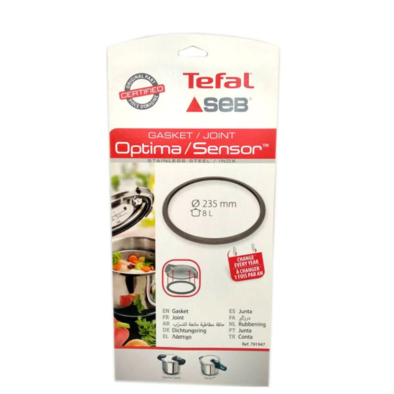 Junta goma olla Tefal Sensor Optima diametro 235 mm 791947
