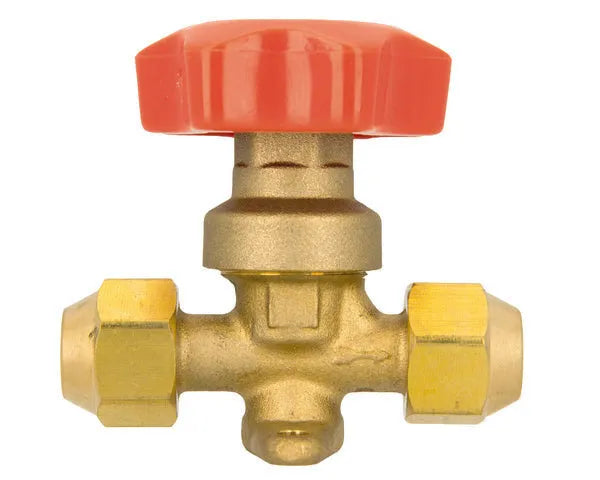 Soupape d'arrêt à filetage 3/8" SAE
