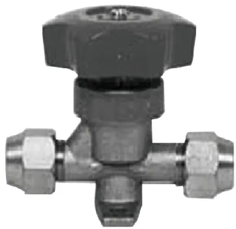Soupape d'arrêt à filetage 1/2" SAE