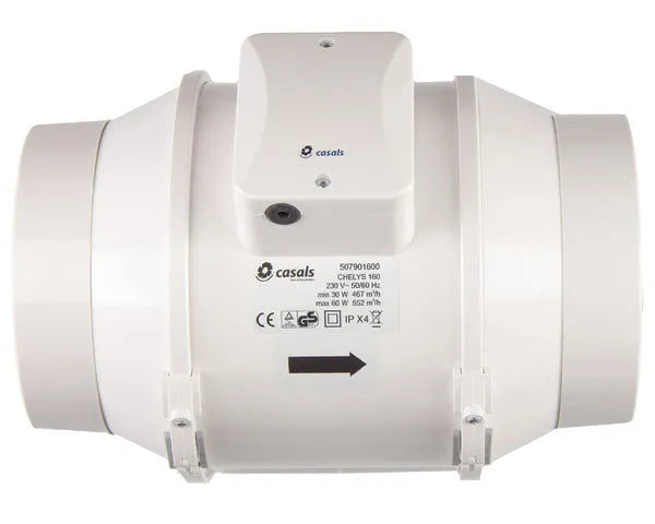 Casals ventilateur en ligne Chelys 315