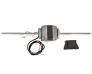 Moteur de ventilateur avec transformateur
