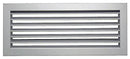 Grille d'aération 400 x 150 mm. fh45 aluminium