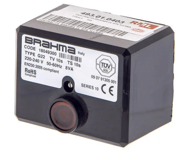 Brahma centrale de commande brûleur g22 tv10