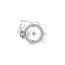 WHIRLPOOL, BOSCH, BALAY, EGO, INDESIT, SIEMENS - Plaque radiant vitrocéramique 1200W - 00204201