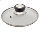 Couvercle en acier inoxydable avec soupape ø 16 cm.