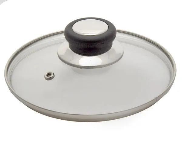 Couvercle en acier inoxydable avec soupape ø 16 cm.