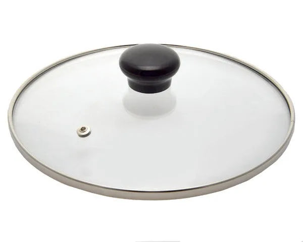 Couvercle en acier inoxydable avec soupape ø 20 cm.