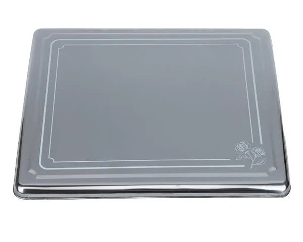 Couvercle de plan de travail 610x520x28mm inox décoratif