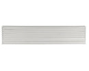Grille de ventilation 600 x 125 mm. blanc