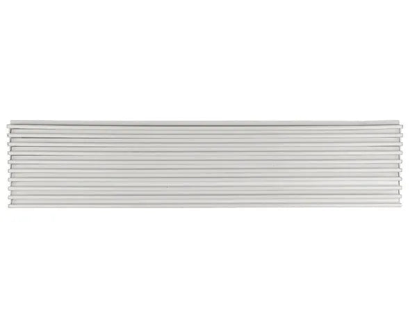 Grille de ventilation 600 x 125 mm. blanc