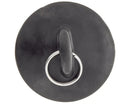Bouchon d'évier en caoutchouc ø 44 mm.