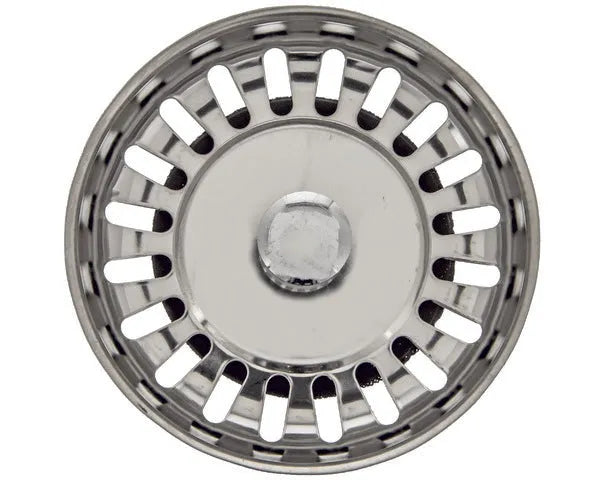 Bouchon grille évier métal ø 32 mm.