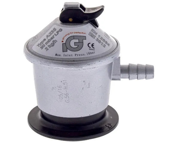 Régulateur de gaz pour cuisinière pression 30 gr.