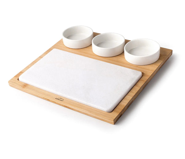 LACOR Tabla marmol & bambú 61040