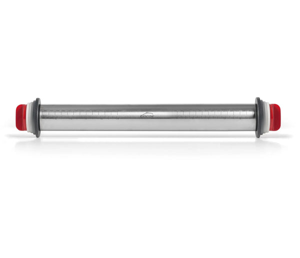 LACOR Rodillo para amasar con anillas Inox 67143