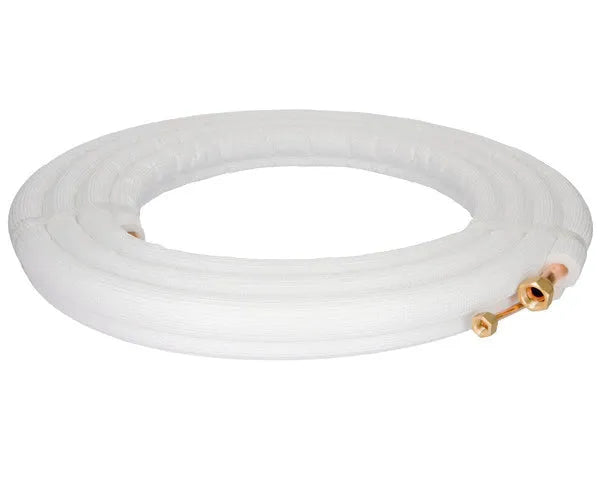 Tuyau de cuivre isolé bipolaire 1/4+3/8 5 m.