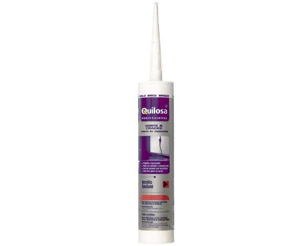 Mastic tube acrylique 300 ml. brique