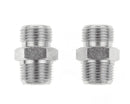 Racor gasoil M3/8" cónico x M3/8" NPT para latiguillo y bomba (2 uds)