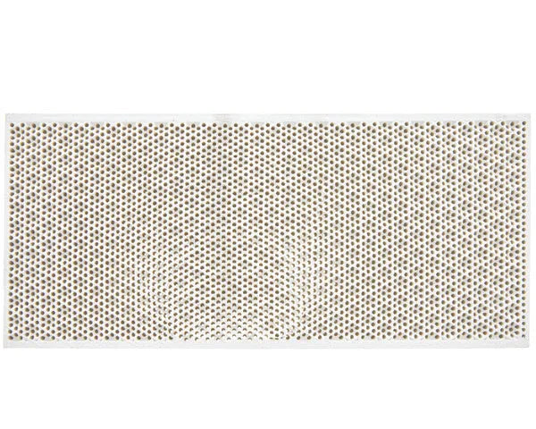 Plaque céramique pour cuisinière à gaz 74x162 mm.