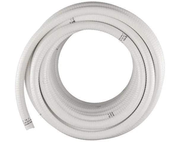 Tuyau en PVC 016/20 blanc souple au mètre