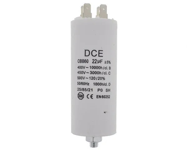 Condensateur travail 22,0 µF 450 V