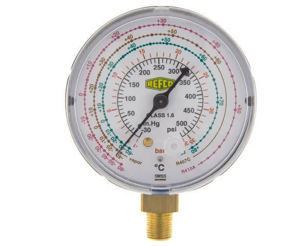 Manomètre basse pression REFCO 1/8"