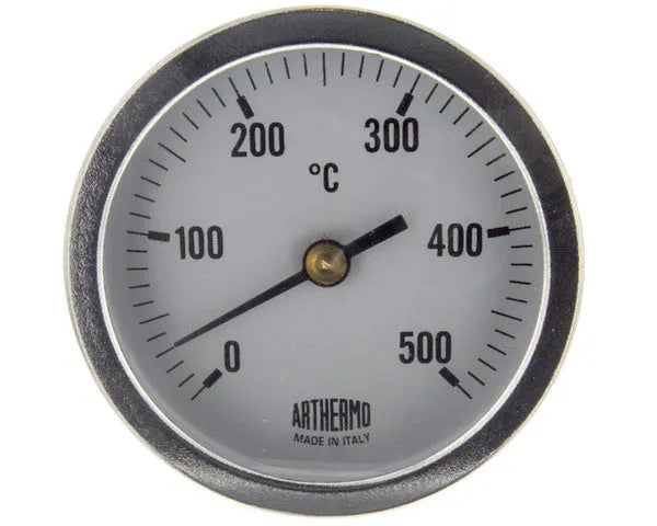 Thermomètre four 0ºC 500ºC Ø 63 MM 200 mm