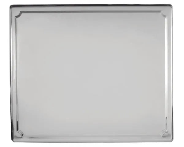 Couvercle de plan de travail 610x520x54 mm lisse inox