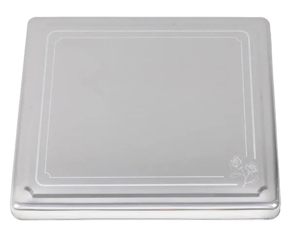 Couvercle de plan de travail 610x520x48 mm. inox décoratif
