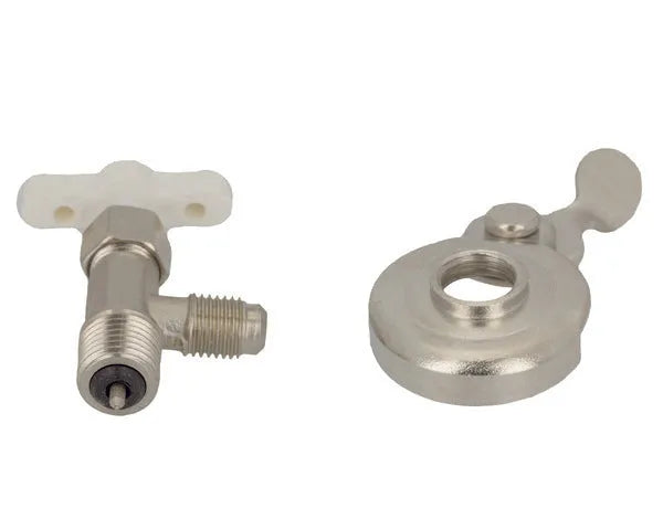 Soupape réglable pour bouteille jetable