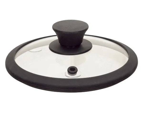 Couvercle en verre silicone ø 16 cm.