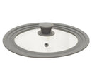 Couvercle en verre silicone ø 22 24 26 cm.
